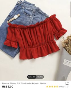 Red Blouse