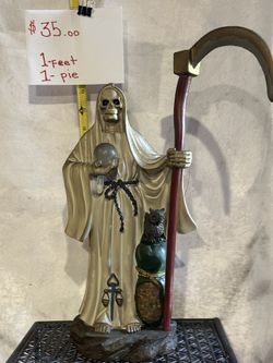 Santa Muerte Blanca 