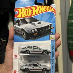 2024 Hot Wheels D/E Case Mainline Alfa Romeo GTV6 3.0 Gray