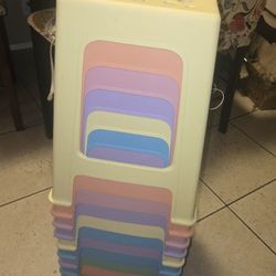 New 6 Colorful Stools 