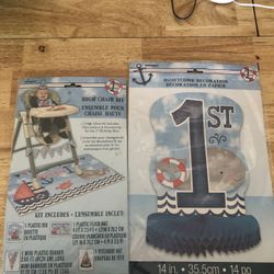 1st Birthday Party Items 