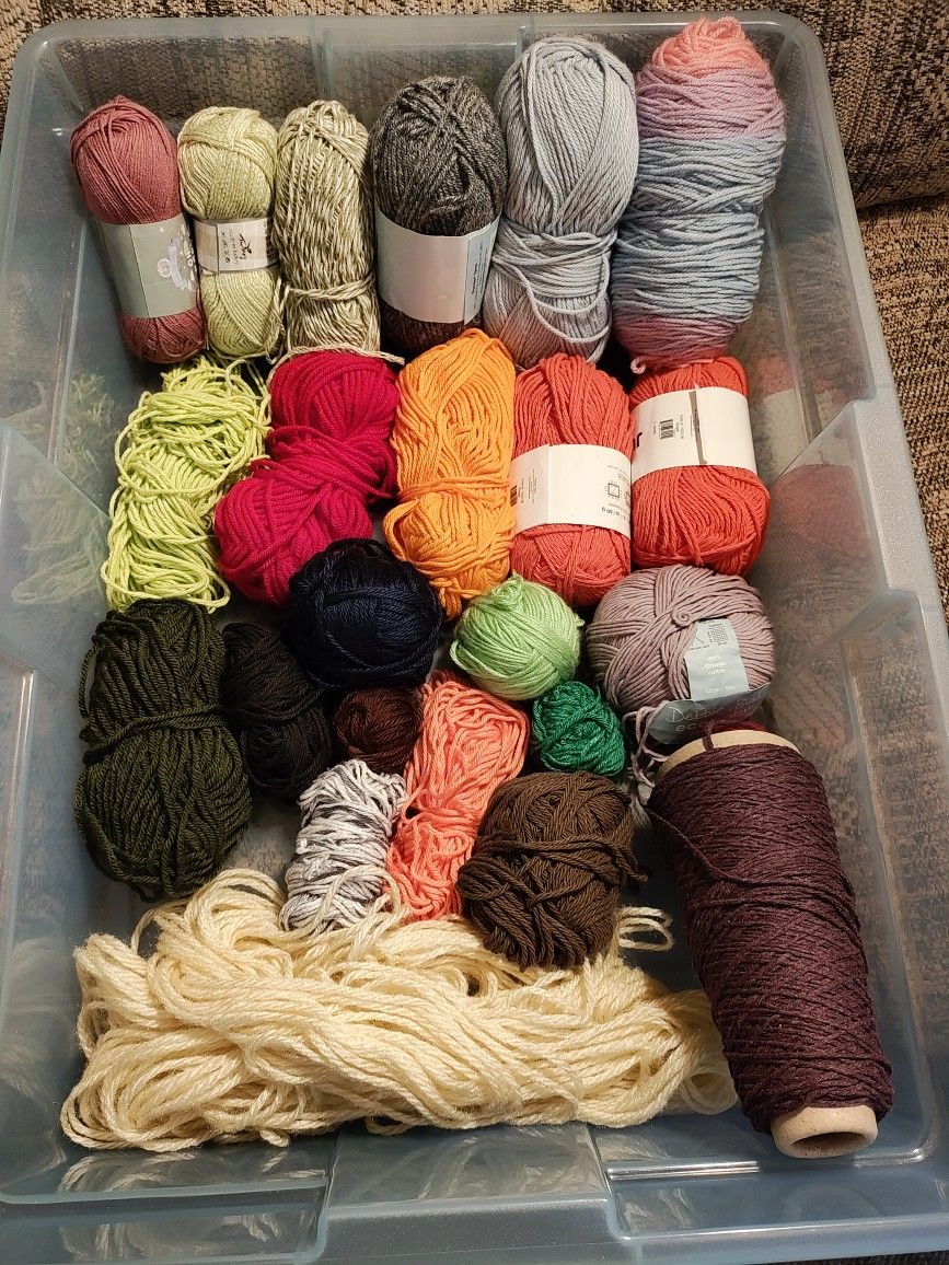 Yarn. Lots Of Mixed. Price For All. PRICE FIRM