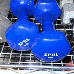 Pairs Of 5# Dumbbells 