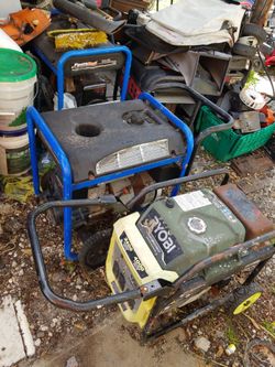 4 Generators All They Needs Carb Cleaned In Order To Work