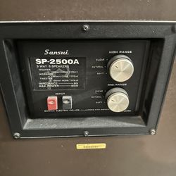 1(contact info removed) sansui vintage speakers 