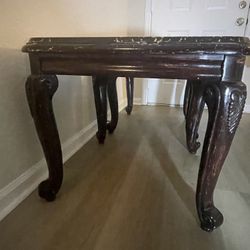 Wooden  Side Tables / End Tables  Only $18 For Both