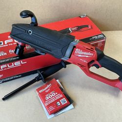 Milwaukee 2811-20 M18 FUEL 18V Lithium-Ion Brushless Cordless GEN 2 SUPER HAWG 7/16 in. Right Angle Drill (Tool-Only)