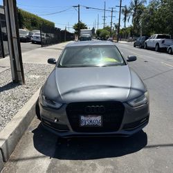 2015 Audi A4  Salvage Title.