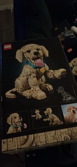 LEGO Golden Retreiver puppy