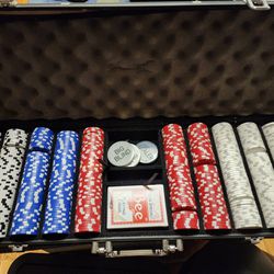 500 Piece Poker Chip Set