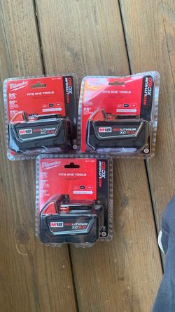 Milwaukee batteries