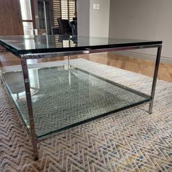 Glass Coffee Table 