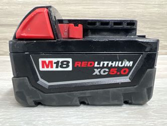 Milwaukee 48-11-1850 M18 REDLITHIUM XC5.0 18V 5.0Ah Battery (PO1024043)