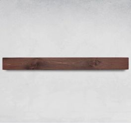 Brand New Dogberry Collections 72 in. x 6.25 in. Rustic Fireplace Shelf Mantel, Aged Oak
