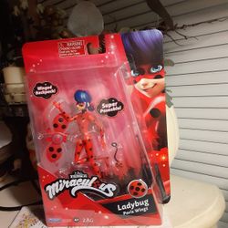 Miraculous Ladybug Paris Wings 5"inch posable Doll toy Action Figure Zag Heroes Playmates New 2022 $5