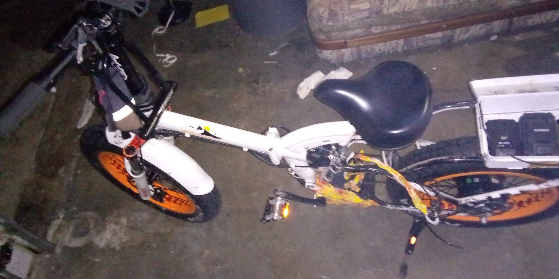 F-15RS fat tire folding bike 1000 watt bafang motor 48 volt 21 amp hourbatt