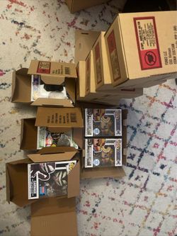 Funko Pop! LOT OF 11 Funkos 1091 Lebron 509 Battle Hound 926 Carnage 1262 Armored Luffy
