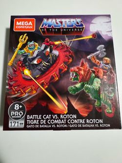 Mega Construx Masters of the Universe Battle Cat vs. Roton – Sealed MOTU