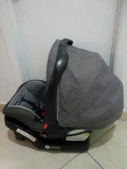 Baby car seat with the base