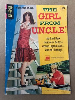 Gold Key Girl From U.N.C.L.E. #3 Silver Age 1967