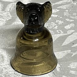 Vintage Avon Dog Head Shot Glass/Candleholder