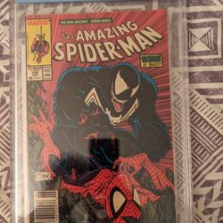Amazing Spider-Man #315 Newsstand - Marvel 1989 Not CGC Cbcs 7.0 1st Venom Cover