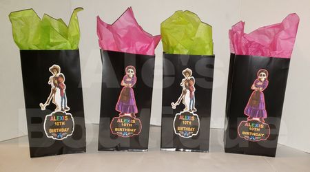 Coco theme candy bags