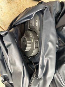 Queen size inflatable air mattress with electric plug