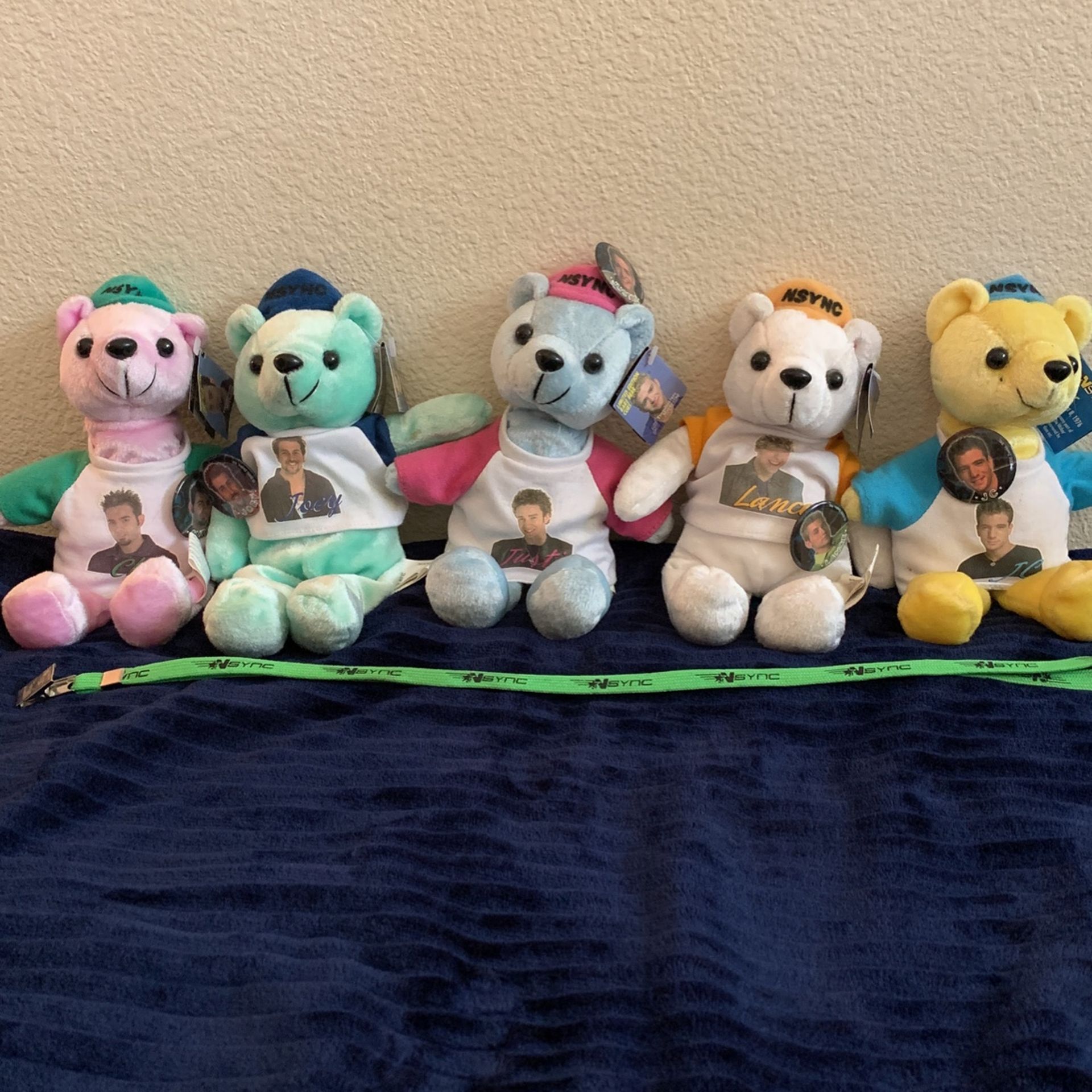 INSYNC Beanie Babies 