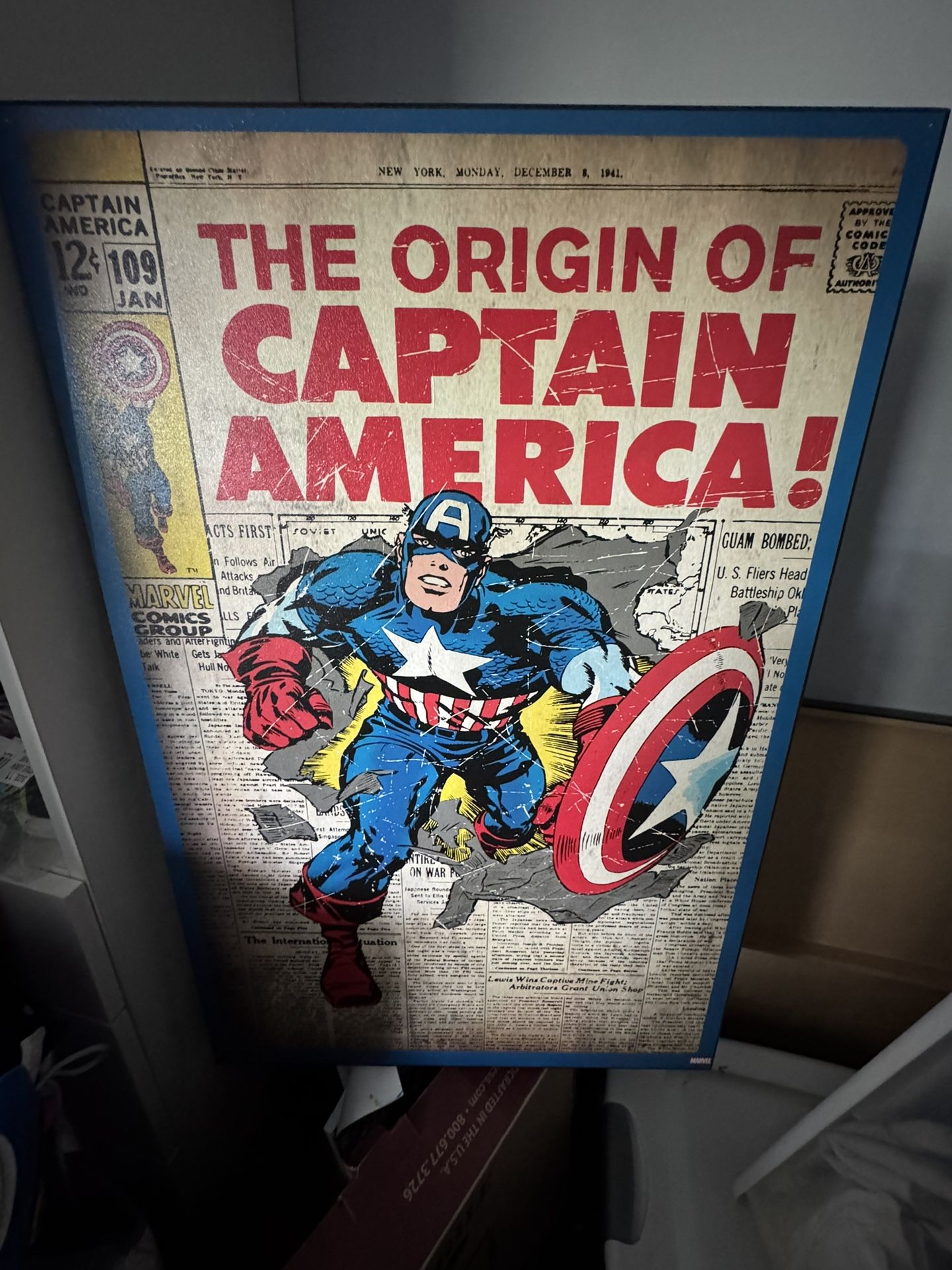 Captain America Wall Picture