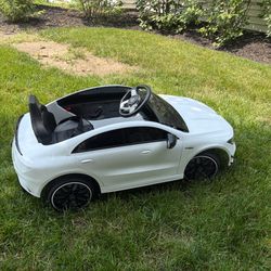 💧12V Mercedes-Benz CLA AMG Kids Electric Ride-On Car (With Remote) Power Wheels