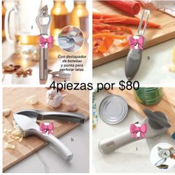 Abrelatas Y Más 4 Piezas