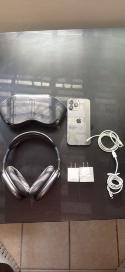 iPhone 13 Pro Max 256GB + AirPods Max Bundle - Space Gray