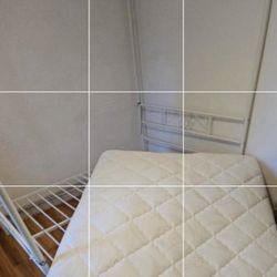 QUEEN SIZE CANOPY BED FRAME ONLY 