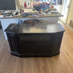 Solid Wood Tv Stand/entertainment Center