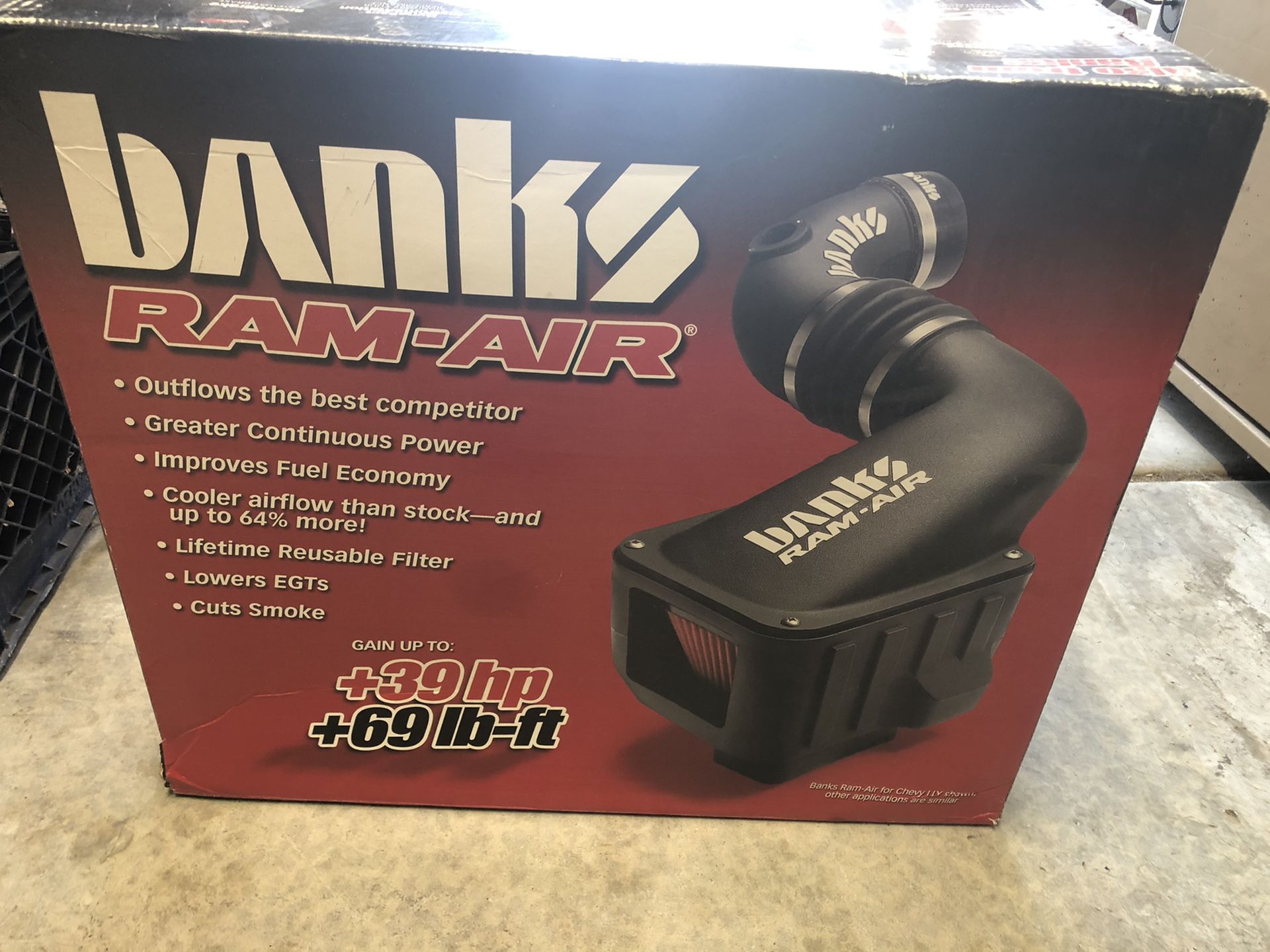 Banks intake system 2001 to 2004 Duramax