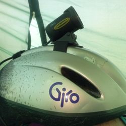 Giro Bike Helmet With Arc Headlamp Terramoto