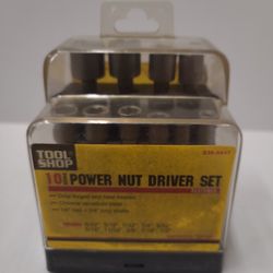 10 Piece Power Nut Driver Set