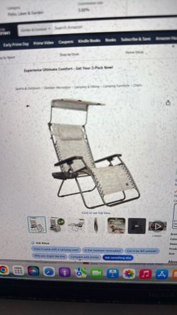 Gravity lounge chair NEW IN BOX