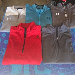 1/4 zip golf pull-over