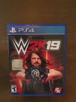 Sony PlayStation ps4 wwe 2k19