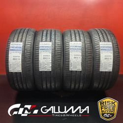 4 Tires New Kumho Majesty 9 Solus TA91 XL (2) 225/45ZR18 & (2) 245/40ZR18 #97376