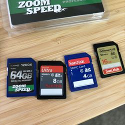 SD Memory Cards ALL