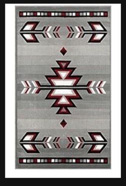 OBO Southwestern Area Rug, 7'8"x10'7" OBO