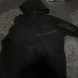 Black Nike Tech Zip Up 