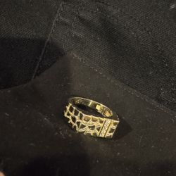 Gold Nugget Ring 