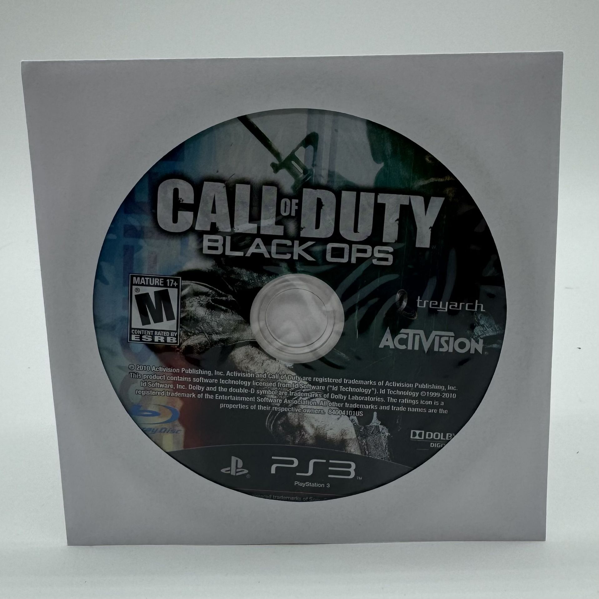 Call of Duty Black Ops (Sony Playstation 3 PS3) Disc Only Tested
