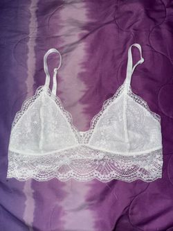 White bralette