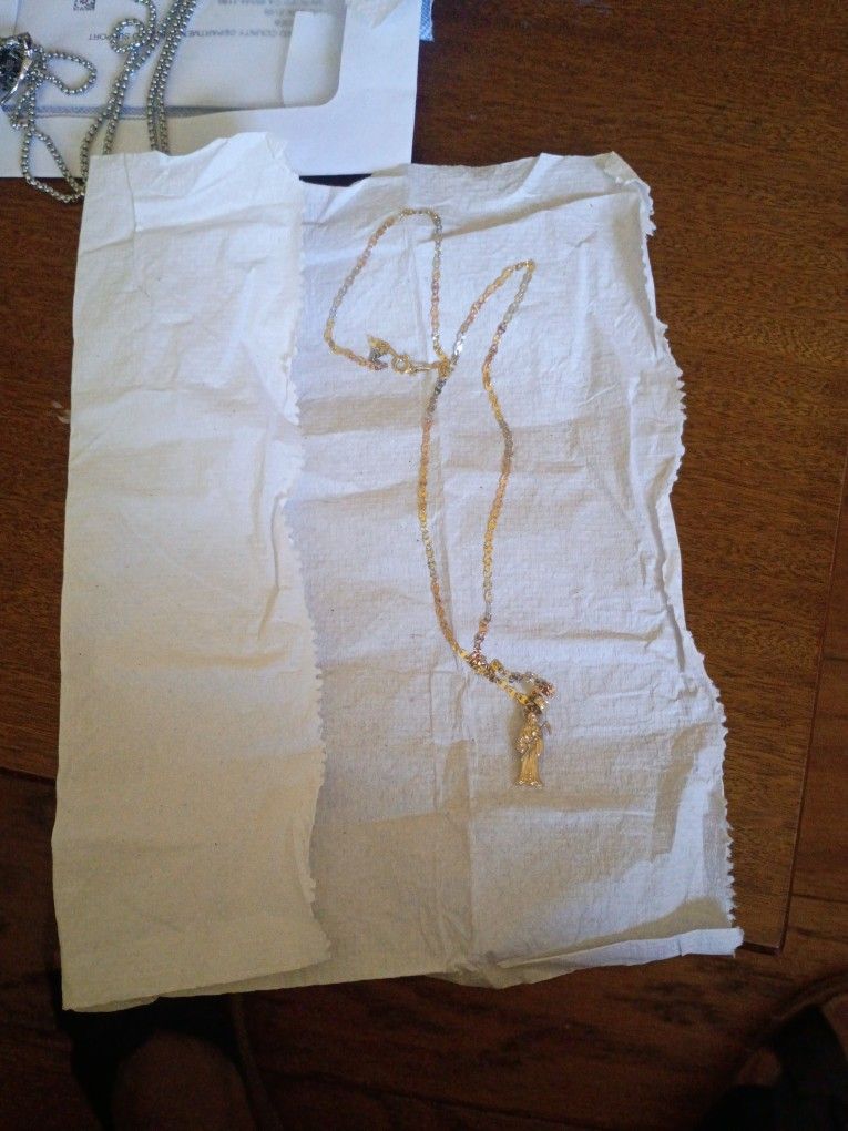 10 Carat Gold Chain.SantaMuerte