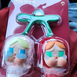 CRYBABY Crying For Love Series-Vinyl Plush Hanging Card (Love You Cherry Much)